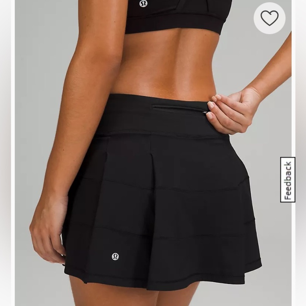 Lululemon Pace Rival Mid-Rise Tennis Skirt